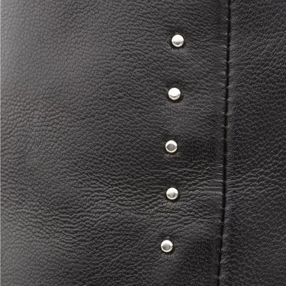 Rag & Bone Willow Stud Black Leather Ankle Boots. New In Box! Sz 5 - Picture 6 of 10